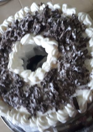 صورة لوصفة كعك بالكاكاو المبروش😍
