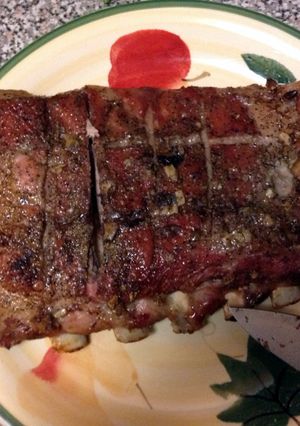 A picture of Peppers Fresh Spare Ribs 10 Minutes To Prepared 2 Hours To Cook.