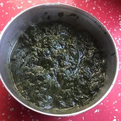 A picture of Palak ka saag.