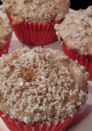 A picture of quick cranberry muffins.