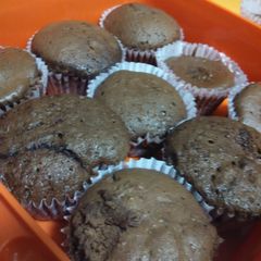 A picture of 5-Minute On-The-Go Chocolate Muffins.