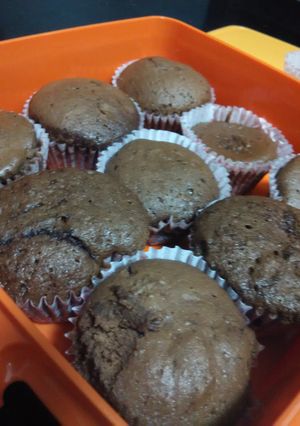A picture of 5-Minute On-The-Go Chocolate Muffins.