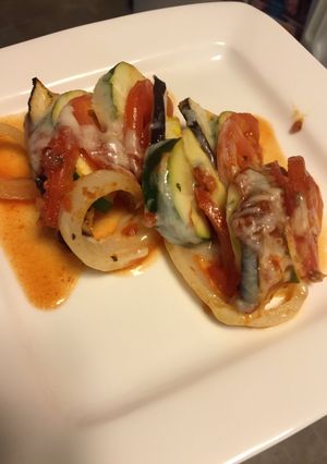 A picture of Baked Ratatouille.