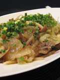 Crispy Pan-Fried Noodles with Thick Sauce (Thick Noodles)