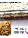 Pasticho de berenjenas sin gluten