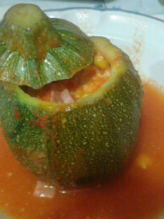 Una foto de Calabacitas rellenas