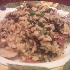 Brad's thanksgiving rice A picture of Brad's thanksgiving rice.