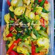 Tumis buncis,babycorn,telur orak arik