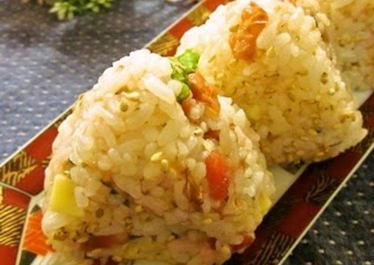 Steps to Prepare Perfect Our Family Favorite Onigiri Rice Balls
