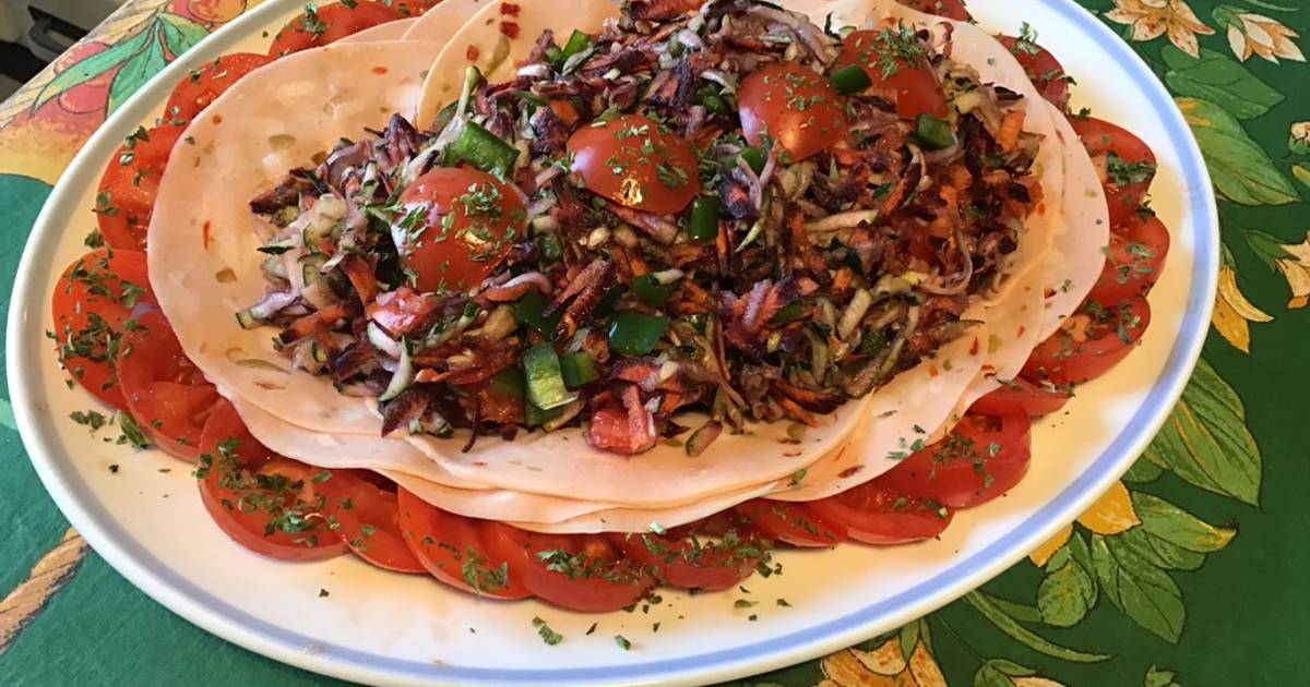 Salade composée à la mortadelle de Bologne farcie de Mila Skull Cookpad