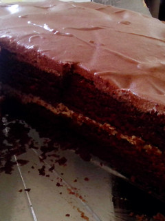 A picture of Chocolate Sheet Cake (Thermomix).