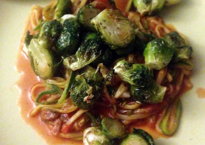 Recipe of Ultimate Garlic &amp; EVOO Brussels Sprouts