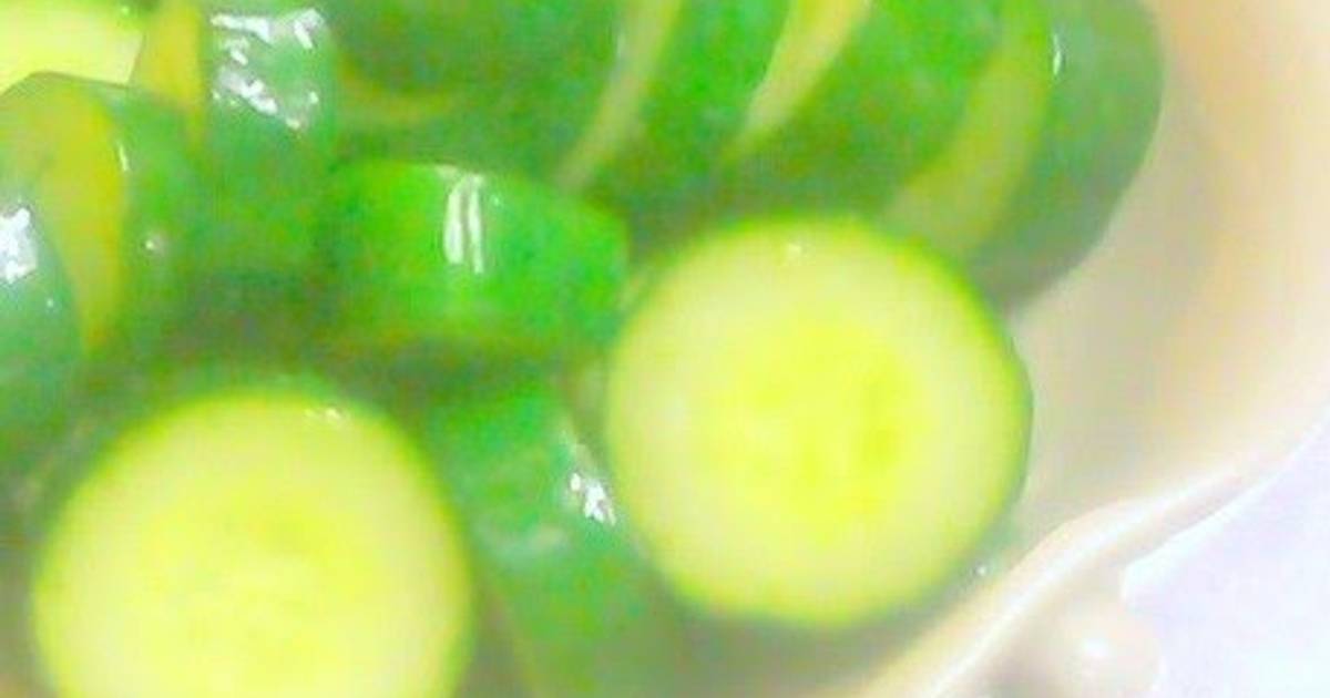 Quick and Tasty 5Minute Lightly Pickled Cucumbers Recipe by cookpad