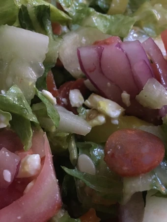 Recipe Salad Hoagie Yunani which Delicious