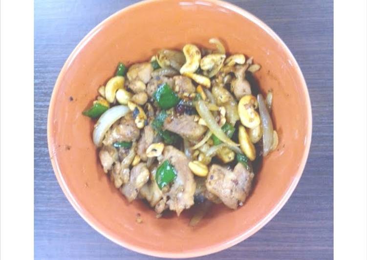 Recipe of Quick Chicken with Cashew Nuts