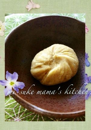 A picture of Kuri Kinton (Chestnut Paste) - Chakin-Shibori.