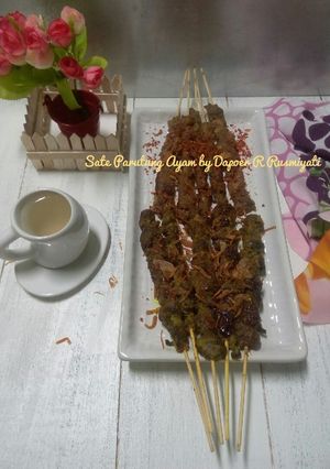 Foto resep Sate Parutung ayam #ketopad_cp_Jerohan