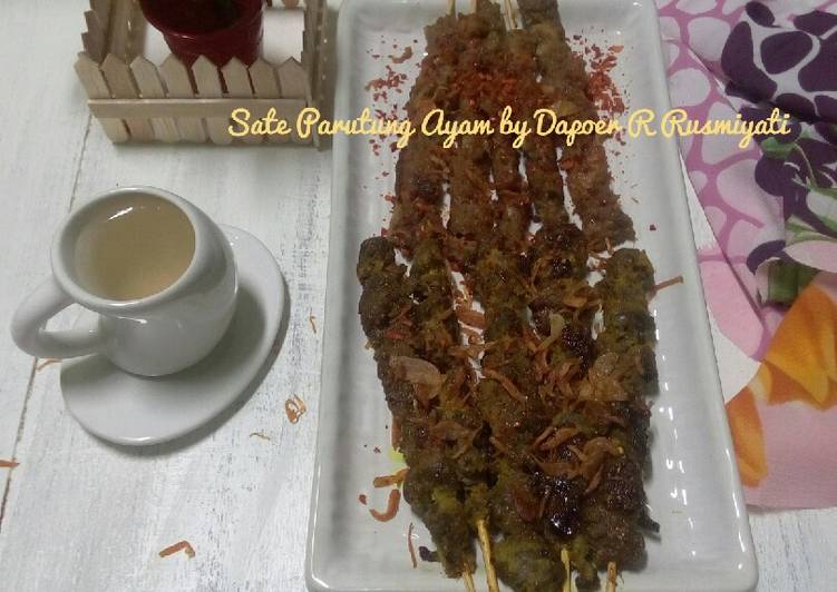 Sate Parutung ayam #ketopad_cp_Jerohan