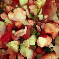 A picture of Shrimp Ceviche.