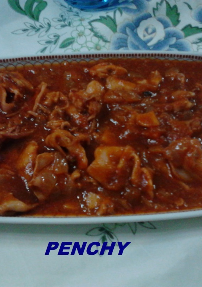Una foto de Pulpitos encebollados