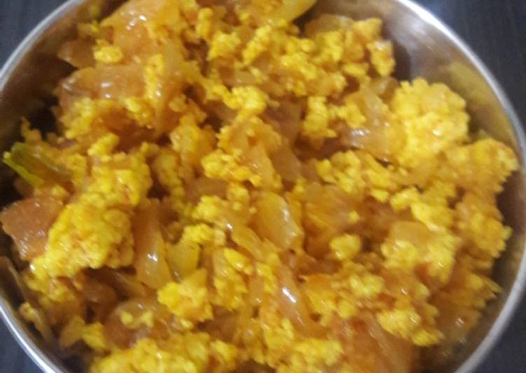 Recipe of Perfect Paneer bhurji