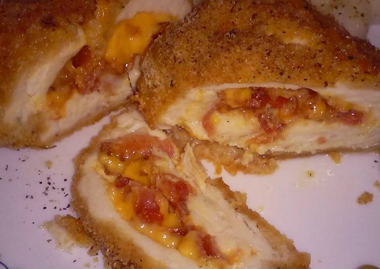 Easiest Way to Make Any-night-of-the-week Bacon chedder stuffed chicken