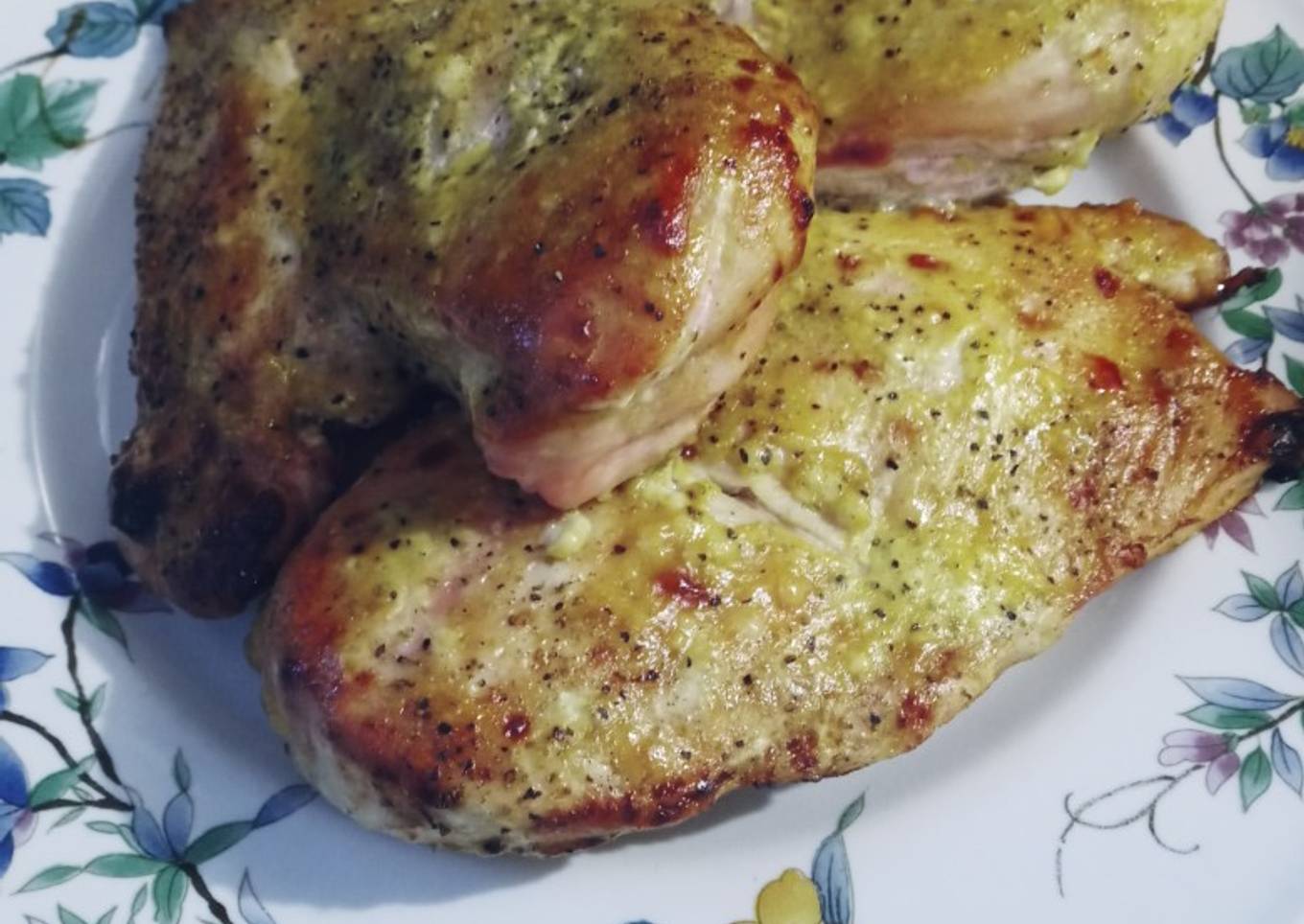 Honey Mustard Rosemary Chicken Breasts