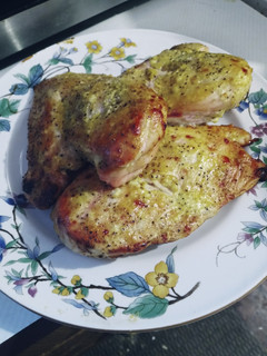 A picture of Honey Mustard Rosemary Chicken Breasts.
