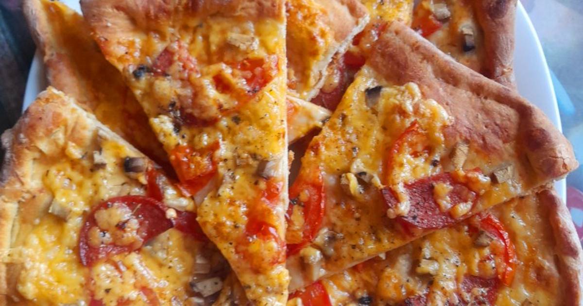 Пицца из творога – кулинарный рецепт