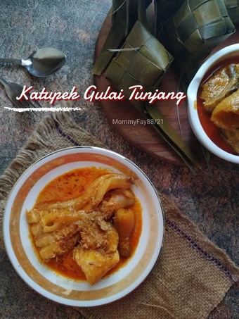 Langkah Mudah untuk Membuat Resep Katupek Gulai Tunjang Anti Ribet, Mantap Sekali