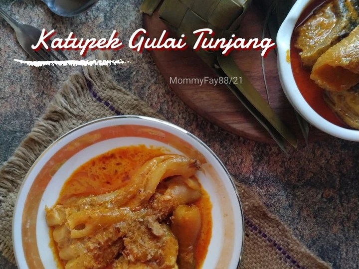 Langkah Mudah untuk Membuat Resep Katupek Gulai Tunjang Anti Ribet, Mantap Sekali