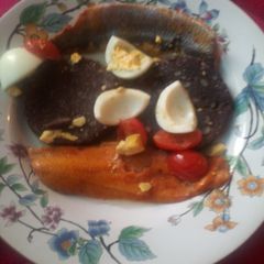 A picture of Joe's kipper surprise.