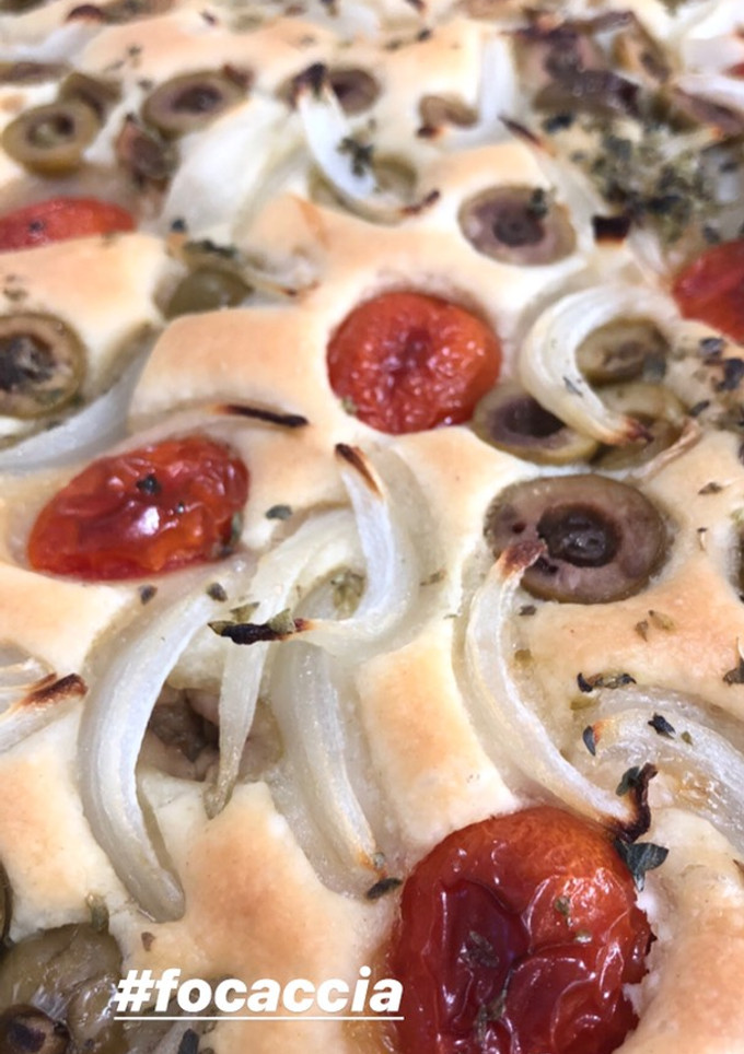 Una foto de Focaccia