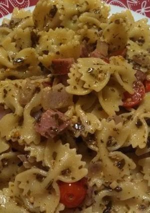 A picture of Presto Pesto Pasta.