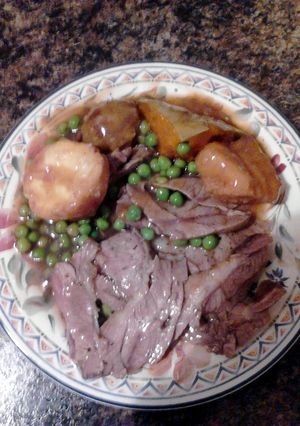 A picture of Lamb roast.