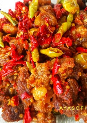 Foto resep Balado Tetelan Kepala Sapi