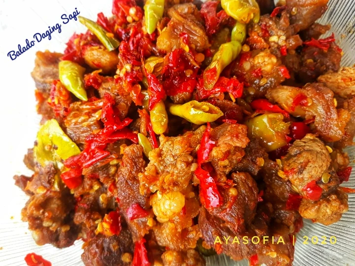 Langkah Gampang Menyiapkan Resep Balado Tetelan Kepala Sapi Anti Ribet, Bikin Ngiler