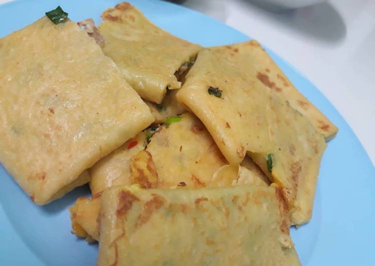 Resep Martabak telor teflon Anti Gagal