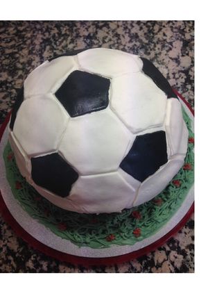 Foto principal de Tarta balón de fútbol