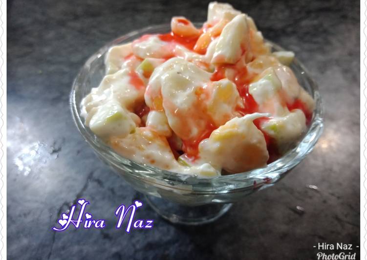 Creamy fruit Chaat