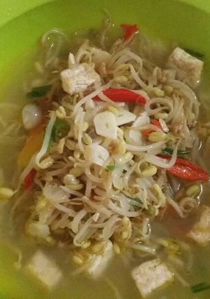 Foto resep Sayur Toge Tahu Simple