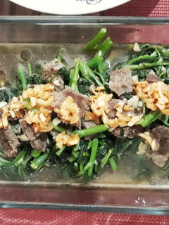 Foto resep Selada air cah daging