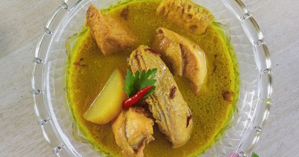 Opor Ayam Campur