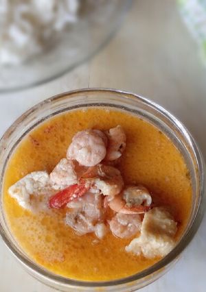 Foto resep Udang kuah santan
