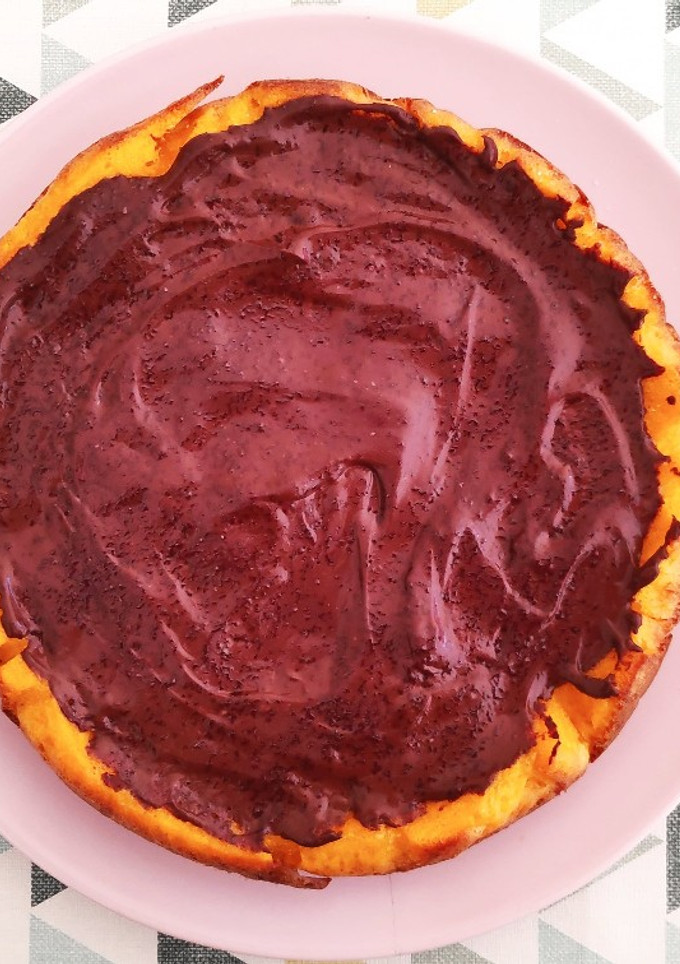 Una foto de Bizcocho de zanahoria y chocolate en olla Gm (sin gluten)