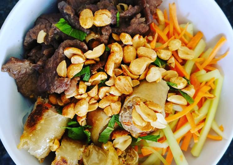 Recette: Bobun vietnamien