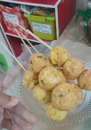 Foto resep 25. Bola bola telur MPASI 16 bulan