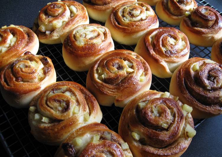 Step-by-Step Guide to Prepare Any-night-of-the-week Apple Cinnamon Rolls