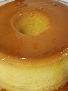 Una foto de Flan de leche condensada