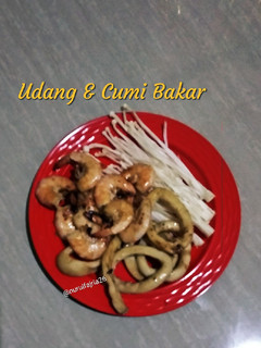 Foto resep Udang & Cumi Bakar Saus Tiram